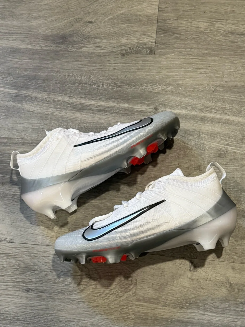 Nike Vapor Edge Elite 360 1 Football Cleats White Men’s Size 8 FB3288-100